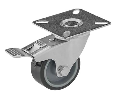 Zestaw 4 kół meblowych Rader 2xKPA-TPA 50S I 2xKPA-TPA 50S-HC