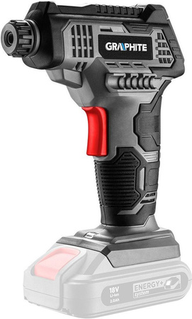 Kompresor bezprzewodowy akumulatorowy Energy+ 18V Graphite 58G041