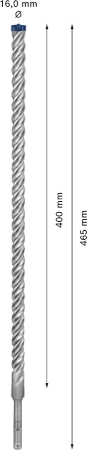 Wiertło udarowe do betonu SDS PLUS-7X Bosch EXPERT 16x465 mm