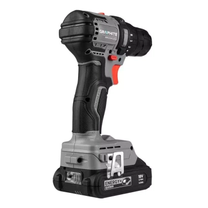 Wiertarko-wkrętarka bezszczotkowa 18V uchwyt 10mm Energy+ Graphite 58GE139