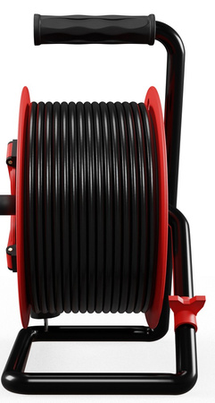 Przedłużacz elektryczny bębnowy warsztatowy o długości 30 m KEL PB-PRO/S/30M/3X1,5/H05RR-F