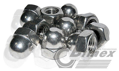 M3 NAKRĘTKA KOŁPAKOWA NIERDZEWNA A2 | OPAKOWANIE 10 SZTUK