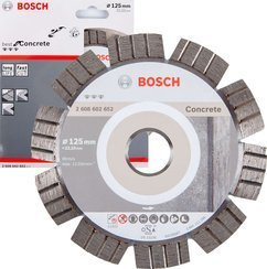 BOSCH TARCZA DIAMENTOWA 125MM BEST FOR CONCRETE DO CIĘCIA TWARDEGO BETONU