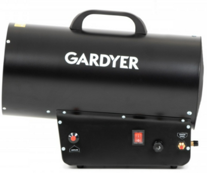 Nagrzewnica gazowa o mocy 30 kW z termostatem Gardyer HE3000