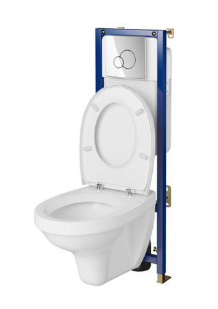 Zestaw podtynkowy B595 deska wolnoopadająca CERSANIT