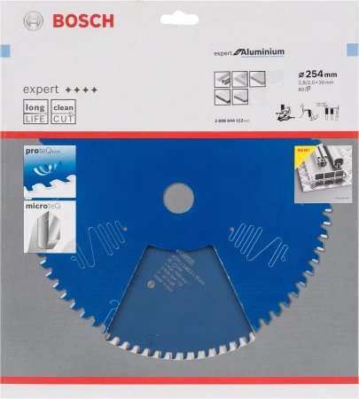 Tarcza pilarska do metalu i aluminium EXPERT FOR ALUMINUM Bosch 254x30 mm 80 zębów
