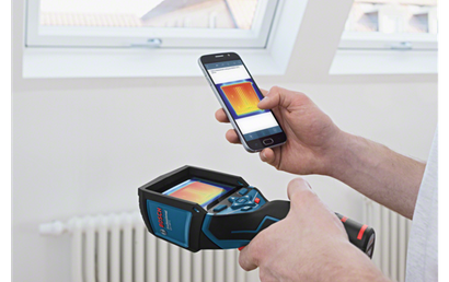 Kamera termowizyjna akumulatorowa GTC 400 C Bosch Professional