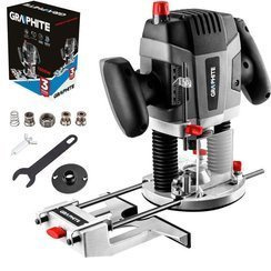 Frezarka górnowrzecionowa z regulacją o mocy 1300 W Graphite 59G717