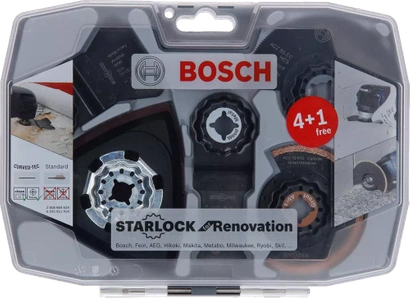 Zestaw do narzędzi wielofunkcyjnych do renowacji Bosch Starlock 8 sztuk