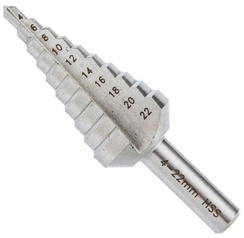 Wiertło stopniowe stożkowe do metalu HSS Graphite 4-22 mm 57H739