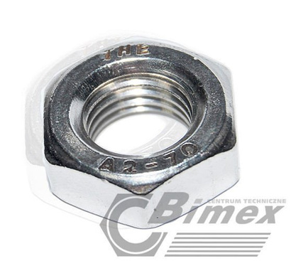 M8 NAKRĘTKA SZEŚCIOKĄTNA NIERDZEWNA A2 | OPAKOWANIE 15 SZTUK
