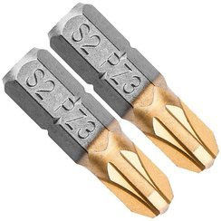 Końcówki wkrętakowe PZ3 x 25 mm Graphite 2 sztuki 57H965