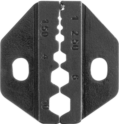 Szczypce do zaciskania końcówek antenowych i konektorowych izolowanych i nieizolowanych o rozmiarze 0,5-10 mm2 i długości 220 mm Neo 01-537