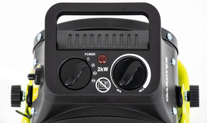 Nagrzewnica elektryczna o mocy 2 kW z regulacją Gardyer HE2000