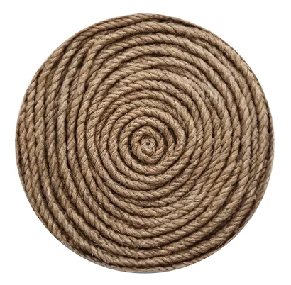 Linka jutowa o splocie skręcanym 3 żyłowym o średnicy 12mm 1 mb do 640kg