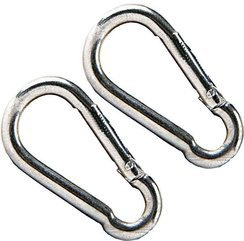 KARABIŃCZYK OCYNKOWANY 6MM  KARABINEK