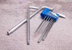 Zestaw kluczy imbusowych o rozmiarze 1,5-10 mm Hex King Tony 9 sztuk