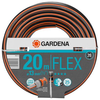 Wąż ogrodowy Gardena Comfort Flex o średnicy 13 mm 1/2' i długości 20 m 18033-20