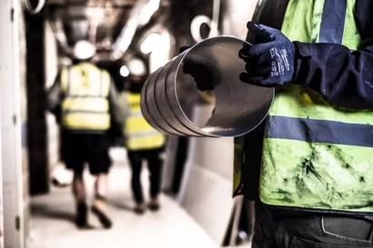 Rękawice ochronne robocze Milwaukee CL5 o rozmiarze L / 9