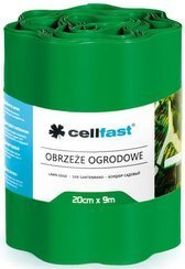 Obrzeże ogrodowe do trawników zielone 20cm x 9m Cellfast 30-003H