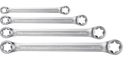 Zestaw kluczy oczkowych Torx o rozmiarach T6-T24 4 elementy Neo 09-980