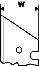 Nóż z ostrzem trapezowym z metalowym korpusem o szerokości ostrza 18 mm Noe 63-702