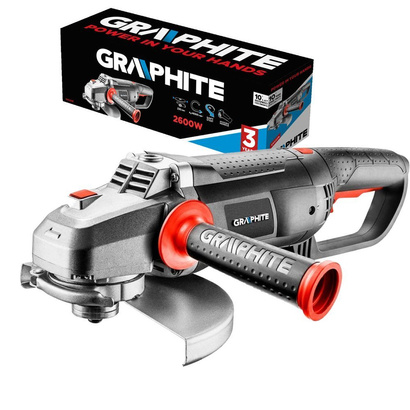 Szlifierka kątowa sieciowa 2600W Graphite 230 mm 59G208