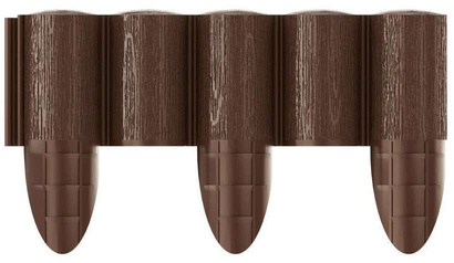 Palisada ogrodowa do trawników brązowa 9,5cm x 2,4m 4 ECO Cellfast 34-031