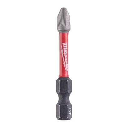 Końcówka udarowa bit PZ2x50 mm 1 sztuka Shockwave Milwaukee 4932430865