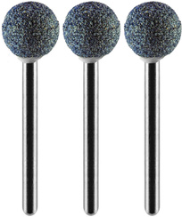 Kamienie szlifierskie kula do metalu 10 mm Graphite 3 sztuki 55H059