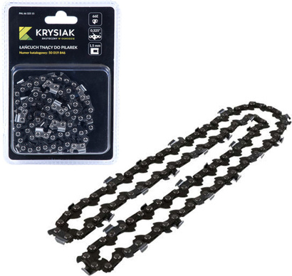 Łańcuch tnący do pilarki o podziałce 0.325", 72 ogniw Krysiak