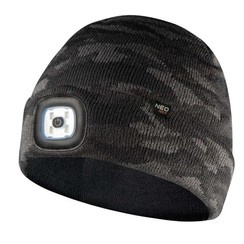 Czapka z latarką LED, dwustronna CAMO URBAN NEO 81-632