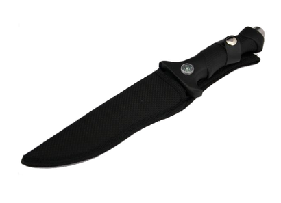 NÓŻ NOŻYK MYŚLIWSKI Z KOMPASEM I KABURĄ C9130