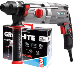 Młotowiertarka SDS+ 800W, walizka 58G538 GRAPHITE