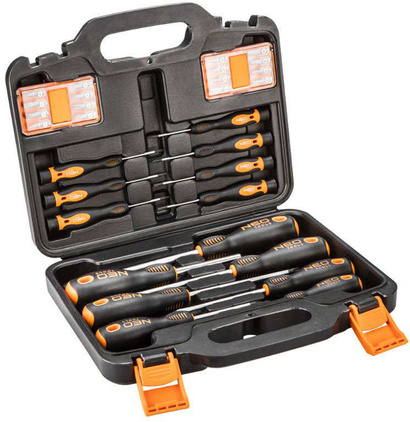 Zestaw wkrętaków i końcówek wkrętakowych 30 sztuk Neo 04-209