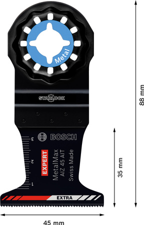 Bosch brzeszczot wielofunkcyjny do metalu ,drewna EXPERT MetalMax AIZ 45 AIT, 45 mm 1szt.