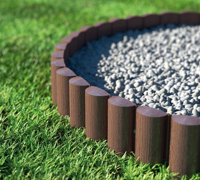 Palisada ogrodowa do trawników brązowa 9,5cm x 2,4m 4 ECO Cellfast 34-031