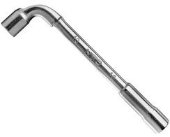 Klucz fajkowy sześciokątny przelotowy ze stali CrV o rozmiarze 10 x 130 mm Neo 09-205