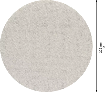 Siatka ścierna szlifierska do gipsu i drewna EXPERT M480 Bosch 225 mm P80