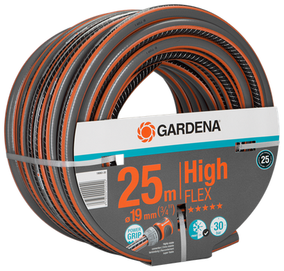 Wąż ogrodowy spiralny Gardena Comfort HighFlex o średnicy 19 mm 3/4' i długości 25 m 18083-20