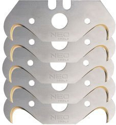 Ostrza hakowe wymienne tytan o szerokości 18 mm 5 sztuk Neo 64-620