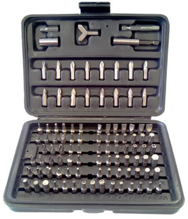 Zestaw końcówek wkrętakowych 100 sztuk Top tools 39D358