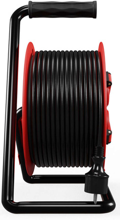Przedłużacz elektryczny bębnowy warsztatowy o długości 25 m KEL PB-PRO/S/25M/3X1,5/H05RR-F