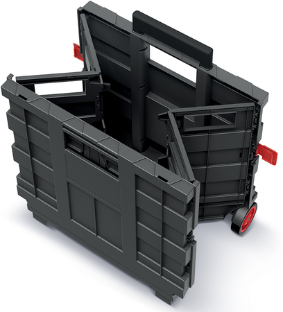 Wózek składany na kółkach o wymiarach 39,6 x 37 x 96 cm Kistenberg CART T KCT4040