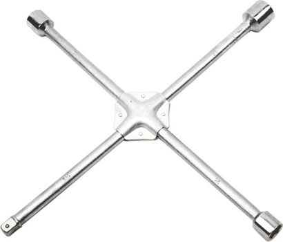 Klucz do kół krzyżakowy o rozmiarze 17 x 19 x 22 mm 1/2" i długości ramion 380 mm Neo 11-100