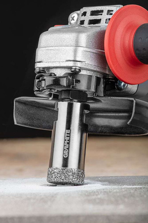 Otwornica diamentowa do kamienia, gresu, płytek, szkła, asfaltu, cegły i betonu 28 mm Graphite 55H308