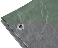 PLANDEKA SZARA PROFESJONALNA 3x4