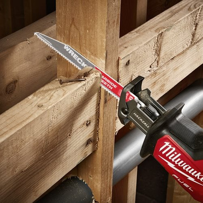 Brzeszczot do cięcia w różnych materiałach z węglikiem WRECKER™ 230 mm 1 sztuka Milwaukee 48005242
