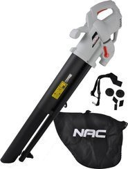 Odkurzacz dmuchawa elektryczna ogrodowa do liści o mocy 3200W Nac VBE320-FS-J