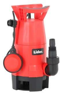 Pompa zatapialna do brudnej i czystej wody o mocy 750 W Lider PWB750